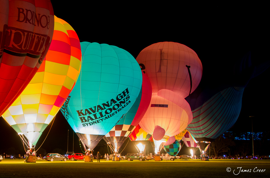 20160409 Canowindra Balloon Glow DSC 5148